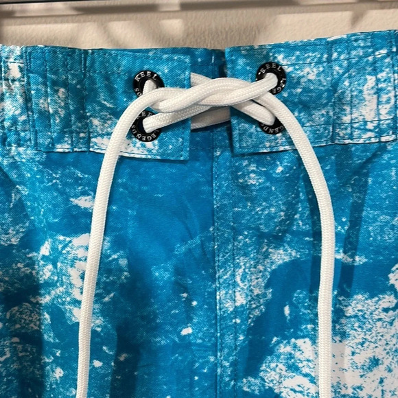 NWOT Reel Legends Performance Outfitters Swim Trunks Pull On Elastic Waist L - Picture 5 of 13
